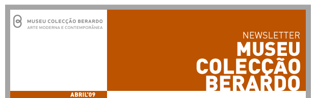newsletter MUSEU COLEC&Ccedil;&Atilde;O BERARDO