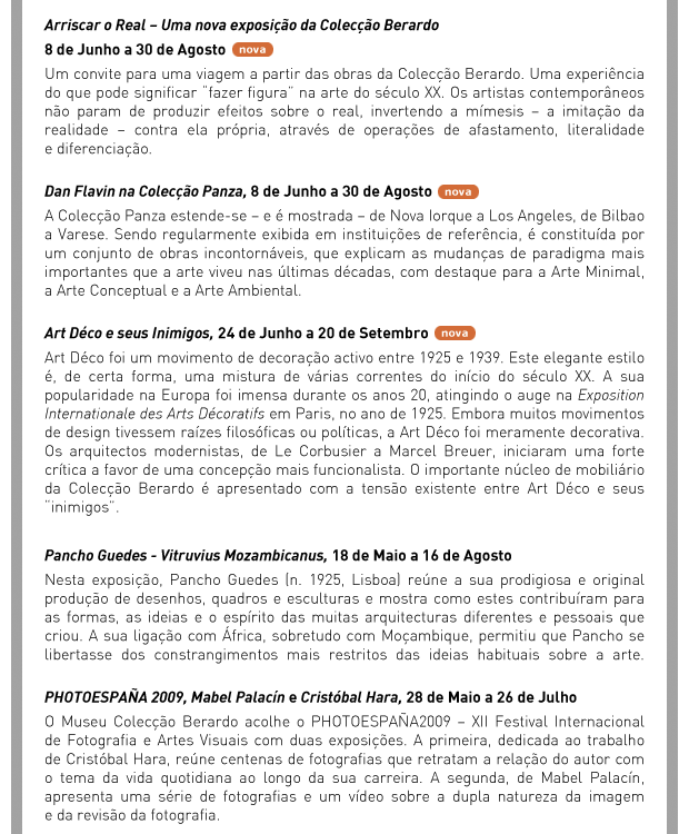 Exposi&ccedil;&otilde;es tempor&aacute;rias